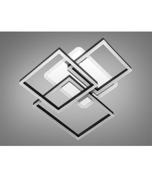 Потолочная светодиодная люстра с диммером, 120W 7006WH LED  3color dimmer