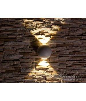 Четырёхлучевой фасадный LED светильник 6W DFB-1814WH NW