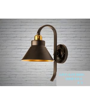 Бра в стиле Loft 340-1BK+G