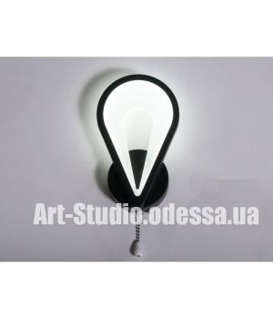 Светодиодный светильник 9W 1674/1BK