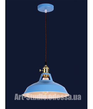 Люстра подвес лофт 7529511 BLUE