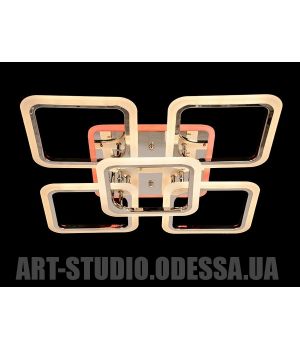 LED-люстра з диммером і кольоровою підсвіткою  120W A8060/4+1HR LED 3color dimmer