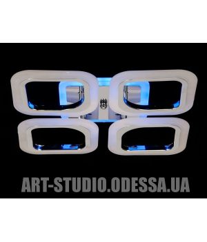 Потолочная светодиодная люстра,  55W AS8060/4HR LED 3color dimmer 