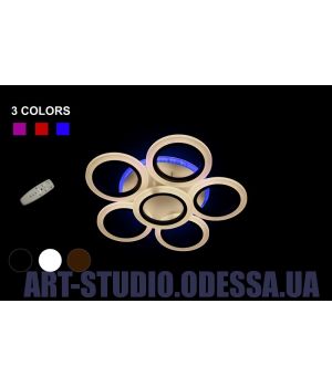 Светодиодная люстра, 65W 3855/5+1 Color LED