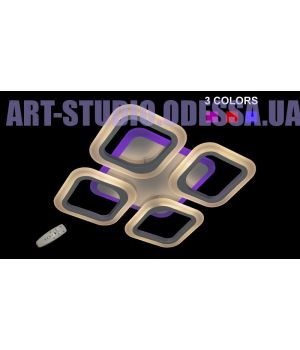 Люстра светодиодная с диммируеммым пультом 5588-4S Color LED