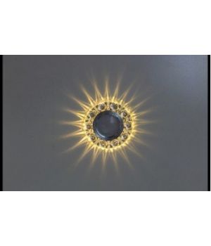 Точечный светильник cо встроенной LED подсветкой, 7125 White