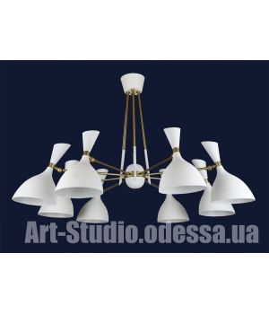 Люстра 756LPR1024-8 WH