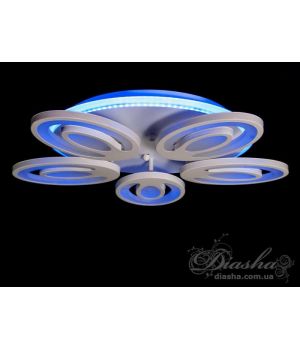 Сверхъяркая светодиодная люстра с пультом 140W 8089/5WH LED