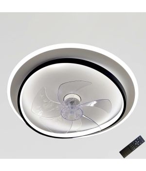 Люстра вентилятор № WG5088C BK+WH
