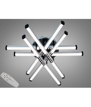 Стельова LED люстра  від Art-Studio білий+чорний 80Вт 2531WH+BK dimmer
