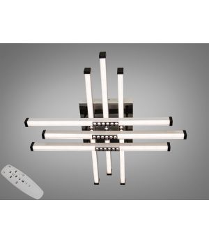 Стельова LED люстра  від Art-Studio білий + чорний  60Вт 2532WH+BK dimmer
