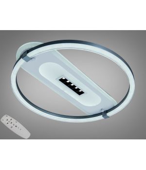 Стельова люстра LED від Art-Studio сіра 88 Вт 5140/500GR