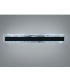 Настінне LED бра-планка чорне 28 Вт акрил 8115-C/600BK