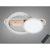 Стельова LED люстра від Art-Studio  золото 73 W  8819/400+300