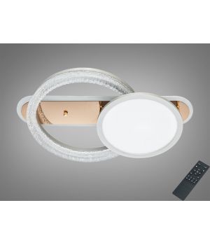 Стельова LED люстра від Art-Studio  золото 73 W  8819/400+300