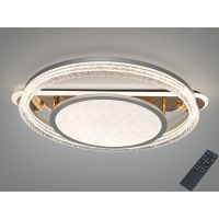 Стельова LED люстра від Art-Studio золото 100W  8819/600+400