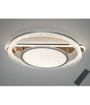 Стельова LED люстра від Art-Studio золото 100W  8819/600+400