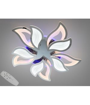 Люстра стельова від Art-Studio хром LED 130W  9033/5HR LED 3color dimmer