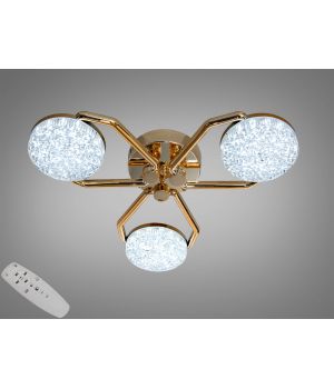 Стельова LED люстра золото від Art-Studio 32W  9358/3GD