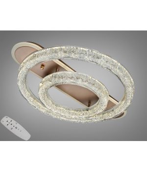 Люстра стельова від Art - Studio  LED золото 80W 9711/500+300G