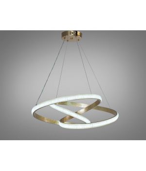 Сучасна світлодіодна підвісна люстра золото  від Art-Studio  82 W,  CT300G
