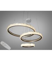 Підвісна люстра LED від Art-Studio у кольорі шампань 195Вт MD35285/800+600+400CG