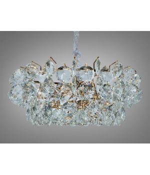 Підвісна кришталева люстра від Art-Studio  золото 11xE14  D980-600G