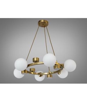 Люстра підвісна Loft бронза 6 куль від Art - Studio  LED 22 Вт LQ7131/6+6BR