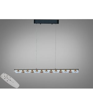 Підвісна LED люстра шампань від Art-Studio 55Вт MD25115/1000CG