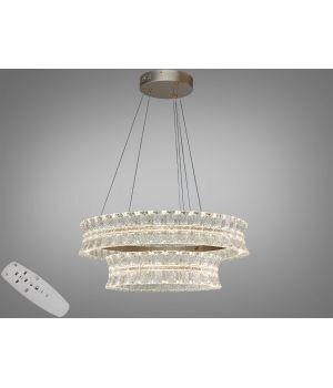 Люстра підвісна LED  шампань від Art-Studio  52Вт MD3529/600+400CG
