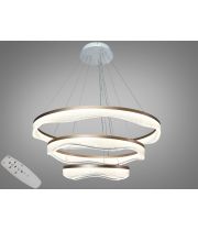 Підвісна LED люстра від Art-Studio  у кольорі  шампань 122 Вт MD86672/800+600+400CG