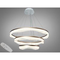 Підвісна LED люстра від Art-Studio  у кольорі  шампань 122 Вт MD86672/800+600+400CG
