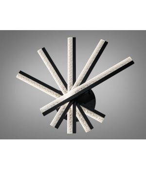 Стельова LED люстра від Art-Studio  чорна 70 W MX3072/5BK