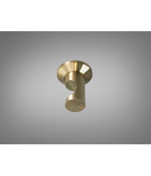 Кронштейн профілю D22 бронза стельовий одинарний PLS-D22-BRACKET