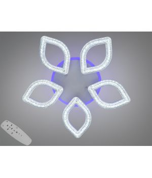 Стельова LED люстра від Art - Studio  біла  5 пелюсток 52W S2599/5WH LED 3color dimmer