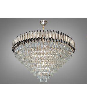 Сучасна кришталева люстра 201202/1000SGD+BK