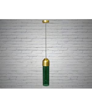 ЛЮСТРА LOFT С Зеленым  СТЕКЛОМ BO-2833/1GREEN+G