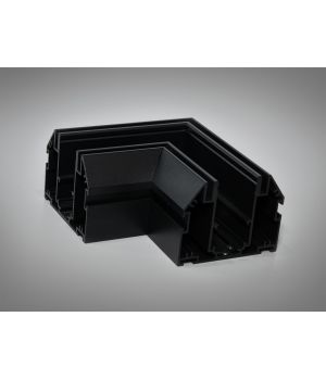 Кутовий елемент для МТС, для натяжної стелі, серія 20 QY-CX104-BK Ext 90