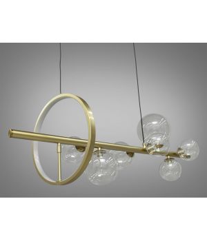 Люстра Loft на 7 ламп с LED подсветкой 1947-7HR 