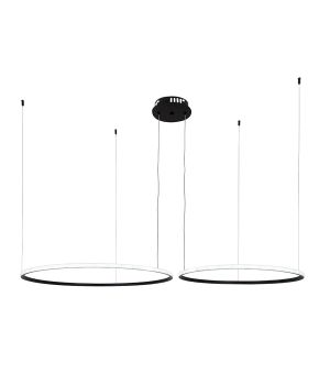 Люстра 7529833-2B BLACK LED (600+800)