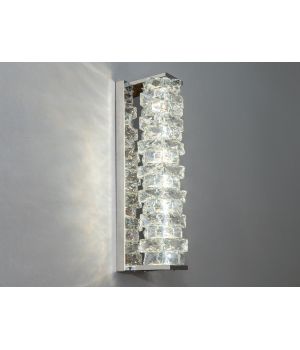Унікальний настінний кришталевий LED світильник, 15W, F3820-120x460