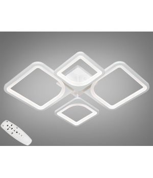 Світлодіодна люстра 80W 8060/2+2WH
