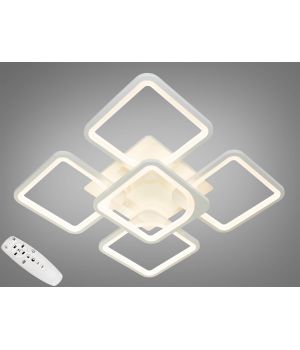Стельова LED люстра від Art-Studio Біла 115 Вт 8060/4+1WH