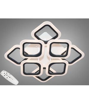 Світлодіодна люстра 80W AS8060/4+4BK