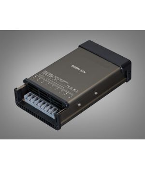 Надпотужний блок живлення 12В, із захистом від дощу, , 50А PPF-PW-IP54-12v-600w