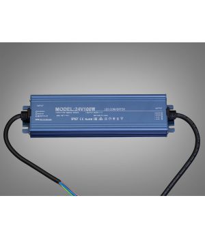 Блок живлення 24В, для підключення LED стрічки, 100Вт, 4.17А PPF-PW-IP68-24v-100w