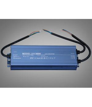Блок живлення 24В, для підключення LED стрічки, 300Вт, 12.5А PPF-PW-IP68-24v-300w