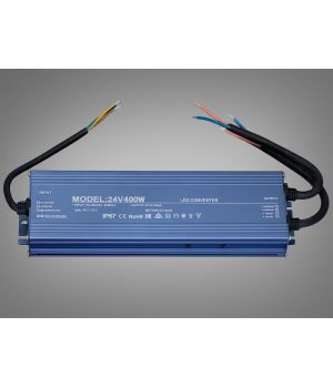 Блок живлення 24В, для підключення LED стрічки, 400Вт, 16.6А PPF-PW-IP68-24v-400w