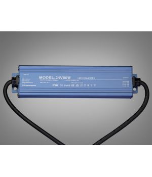 Блок живлення 24 В, для підключення LED стрічки, 80Вт, 3.33А PPF-PW-IP68-24v-80w