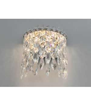 Настінне LED бра кришталеве хром 10 Вт 582/B CH